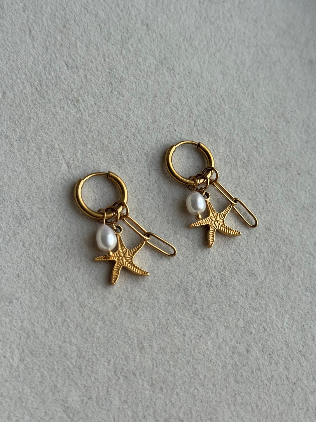 Boucles d’oreilles étoile de mer
