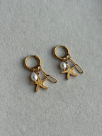 Boucles d’oreilles étoile de mer