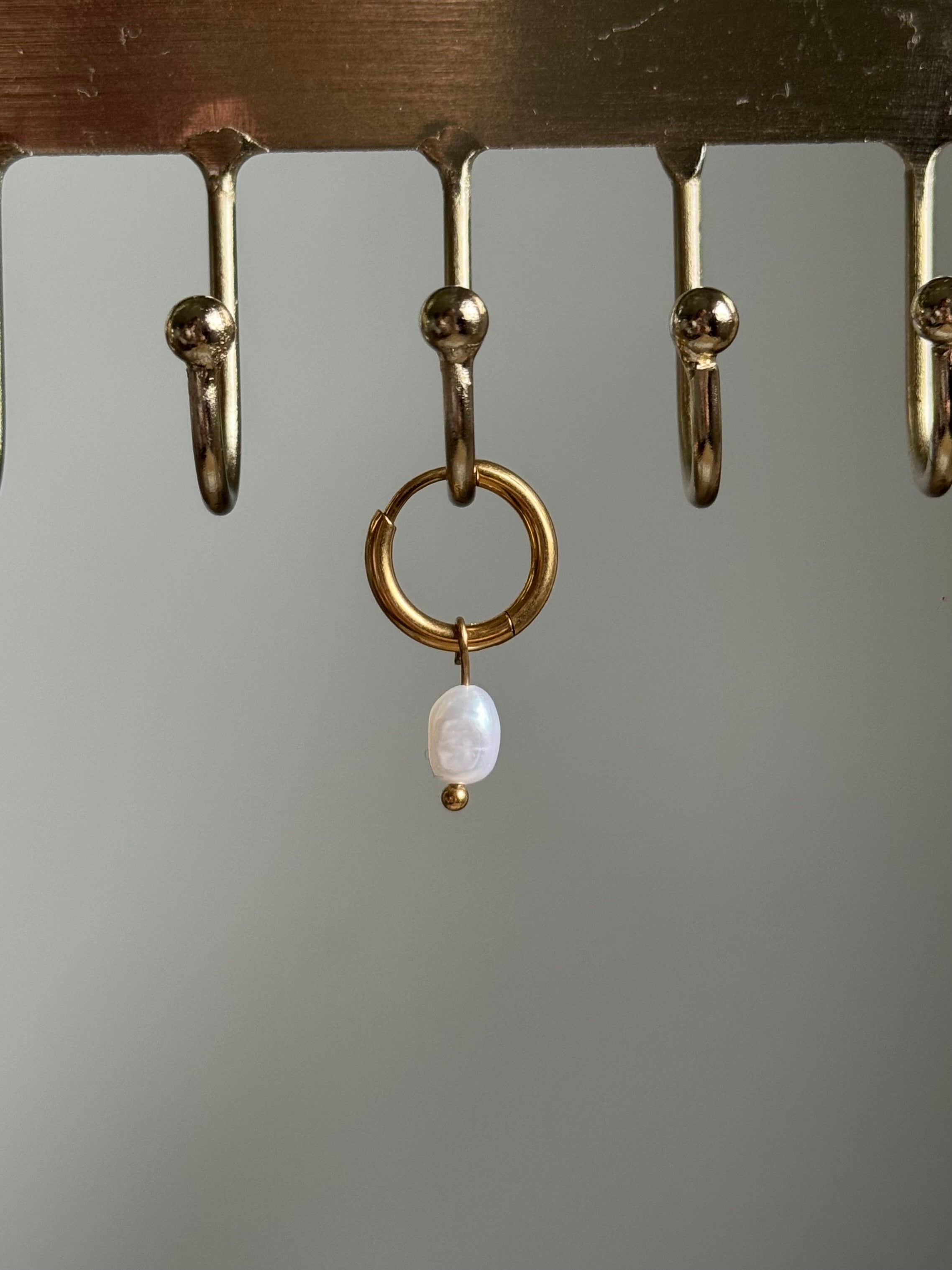 Boucles d’oreilles perle d’eau douce