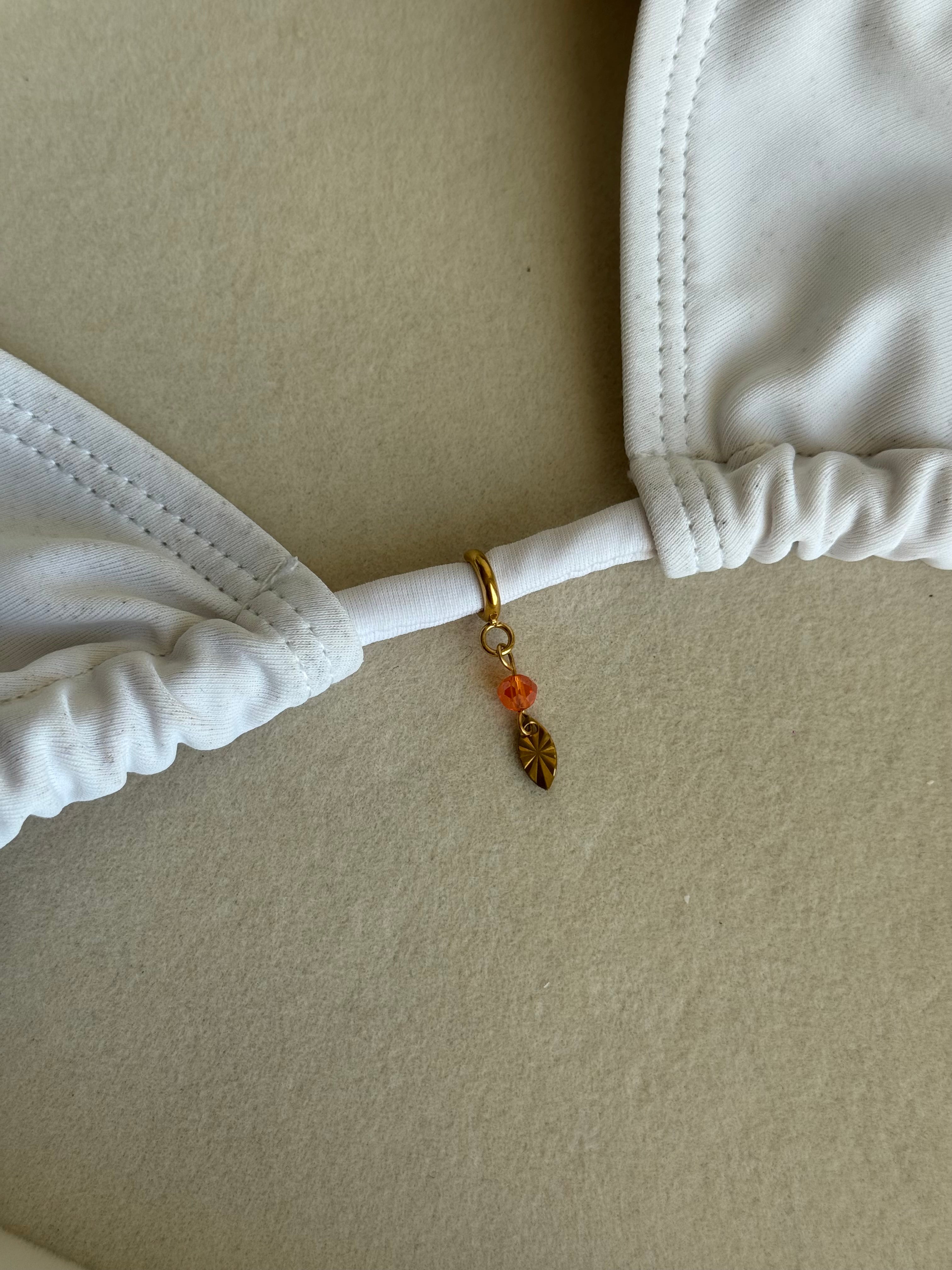 Charm maillot corail