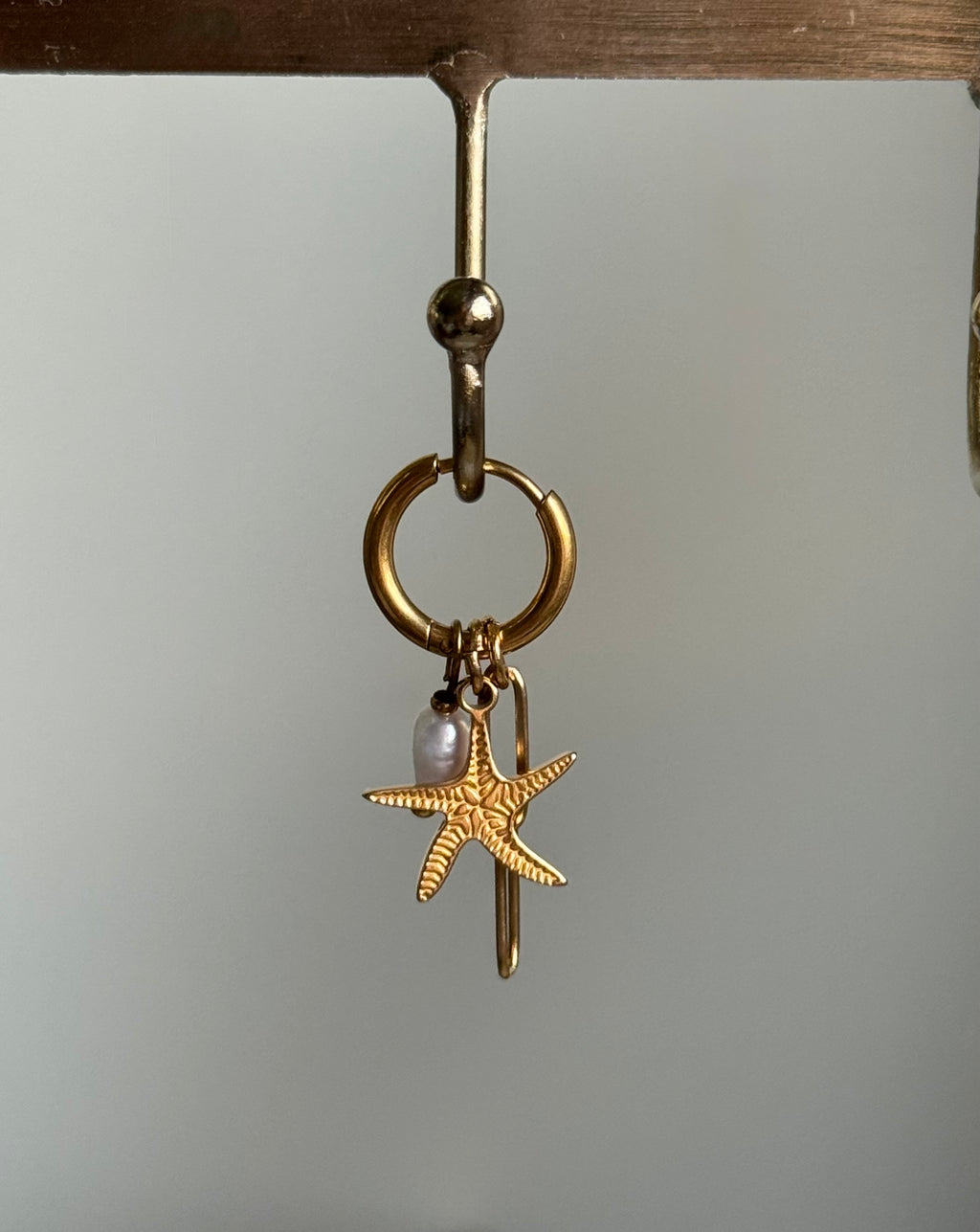 Boucles d’oreilles étoile de mer