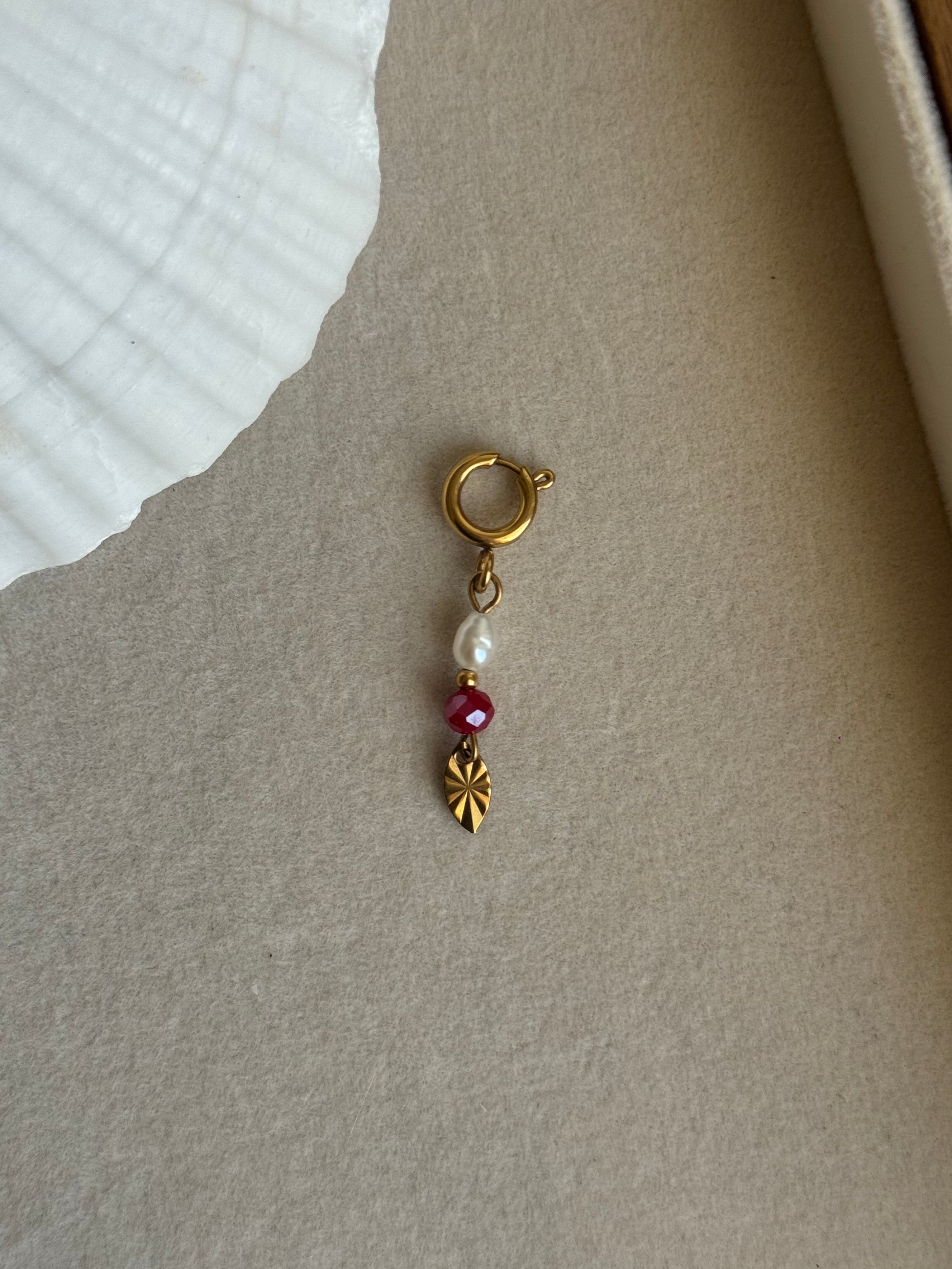 Charm maillot plume