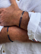 Bracelet Mathis - Bleu marine