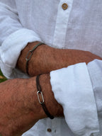Bracelet Roméo - Marron