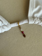 Charm maillot plume