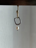 Boucles d’oreilles perle d’eau douce Silver