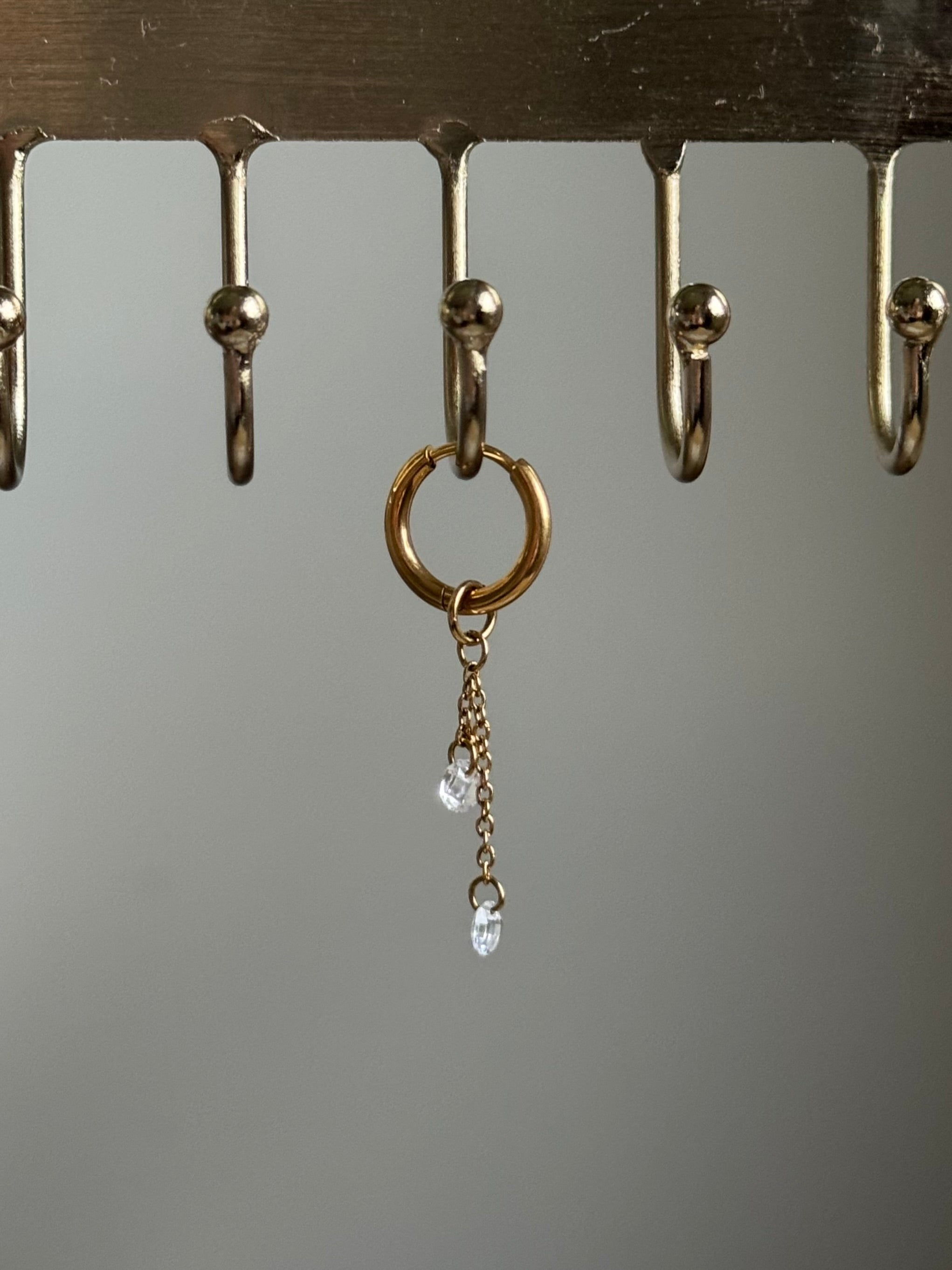 Boucles d’oreilles cristal