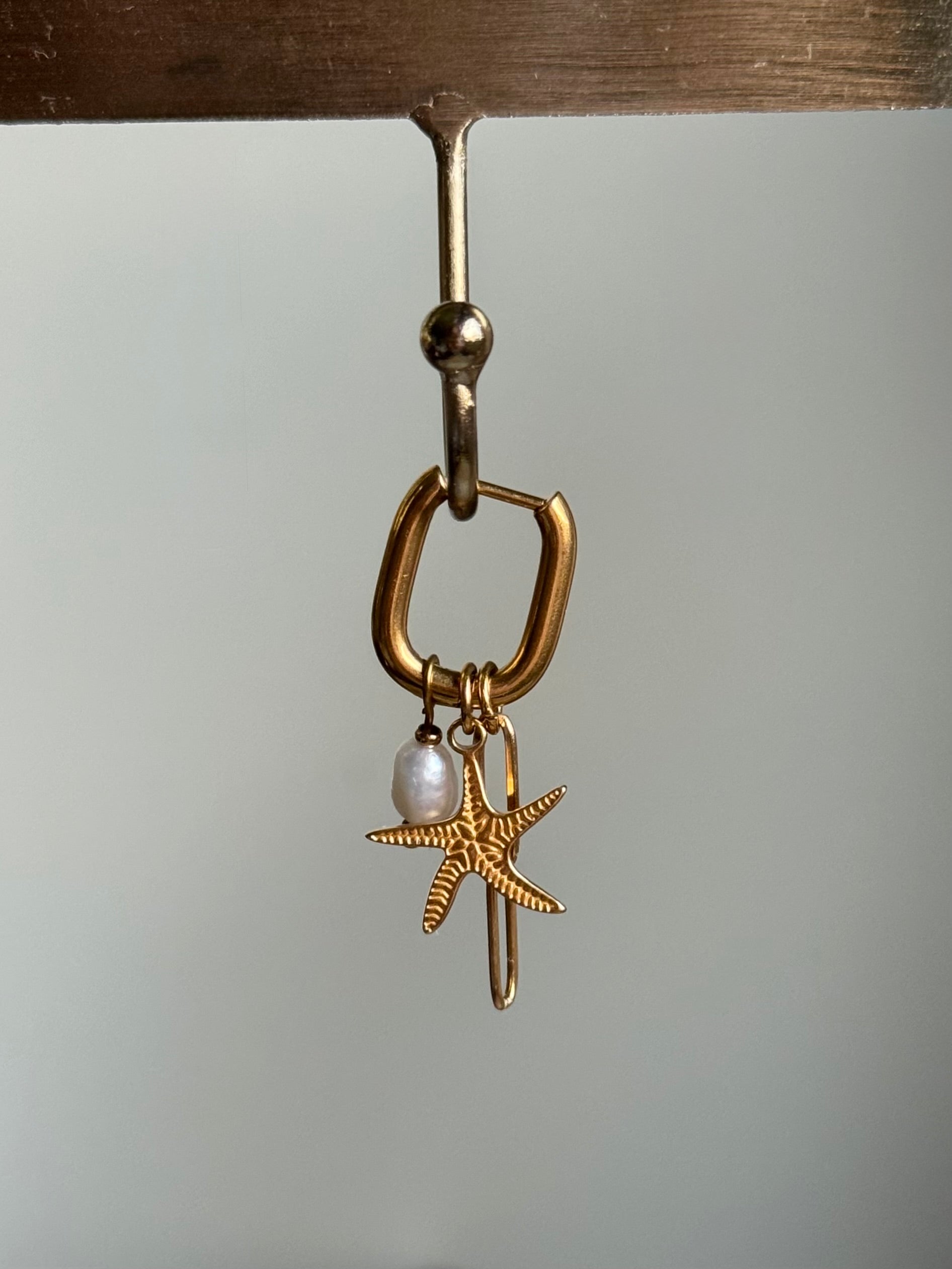 Boucles d’oreilles étoile de mer