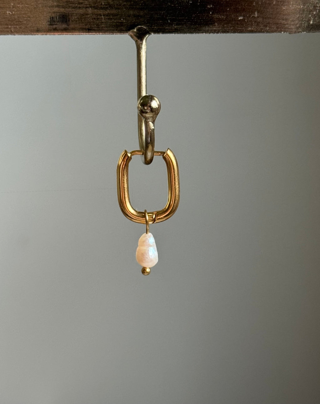 Boucles d’oreilles perle d’eau douce